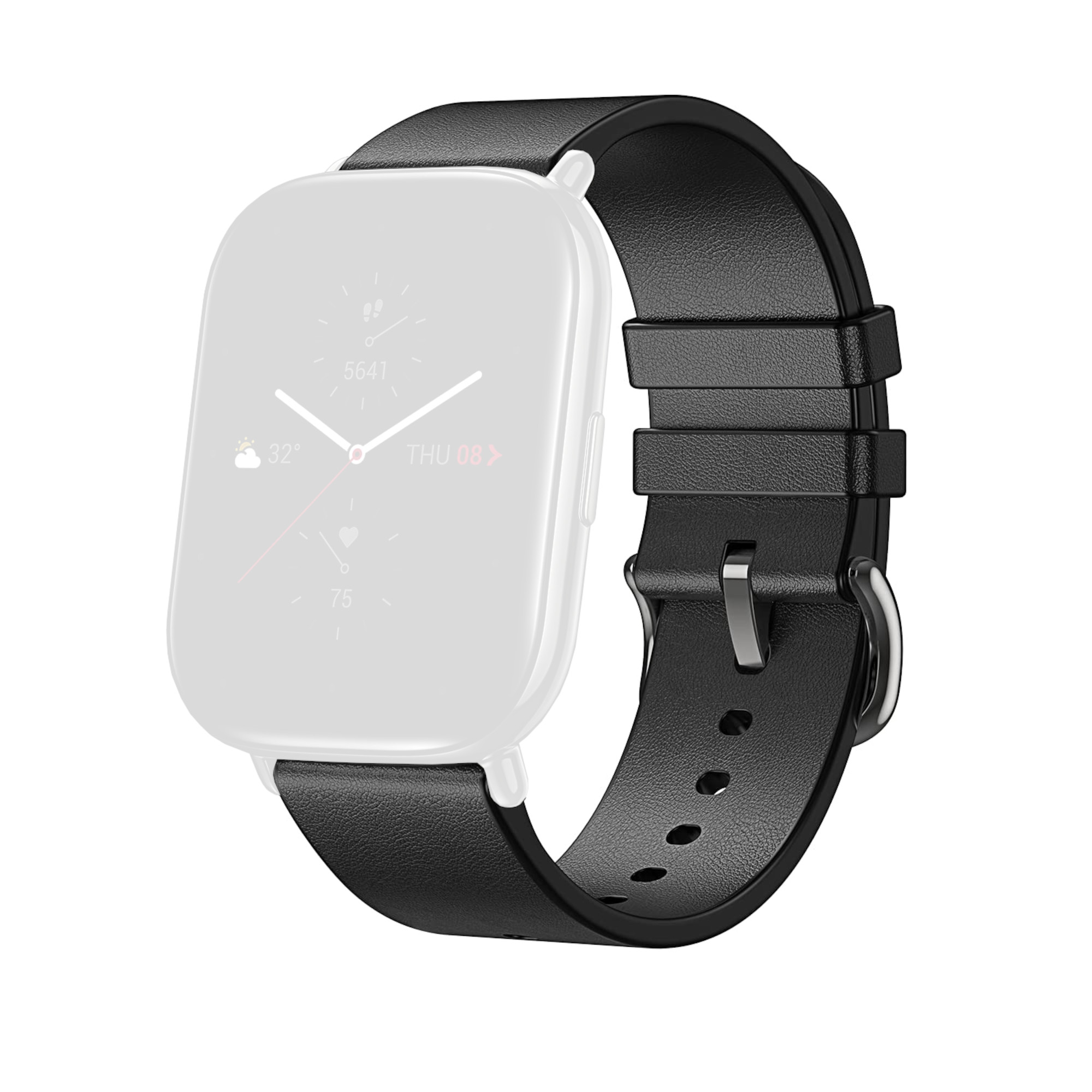 Correa De Cuero Amazfit Para Smartwatches 20mm PcService